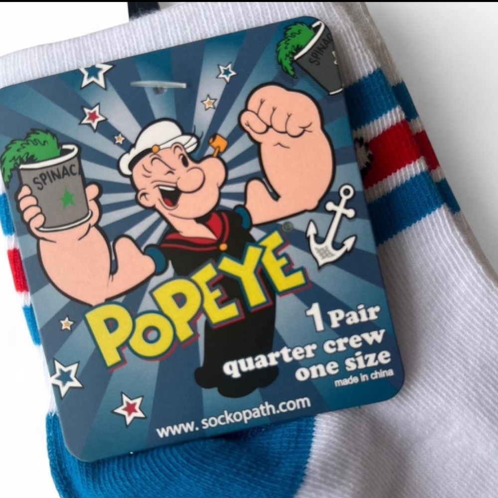 New Low Cut Popeye Socks